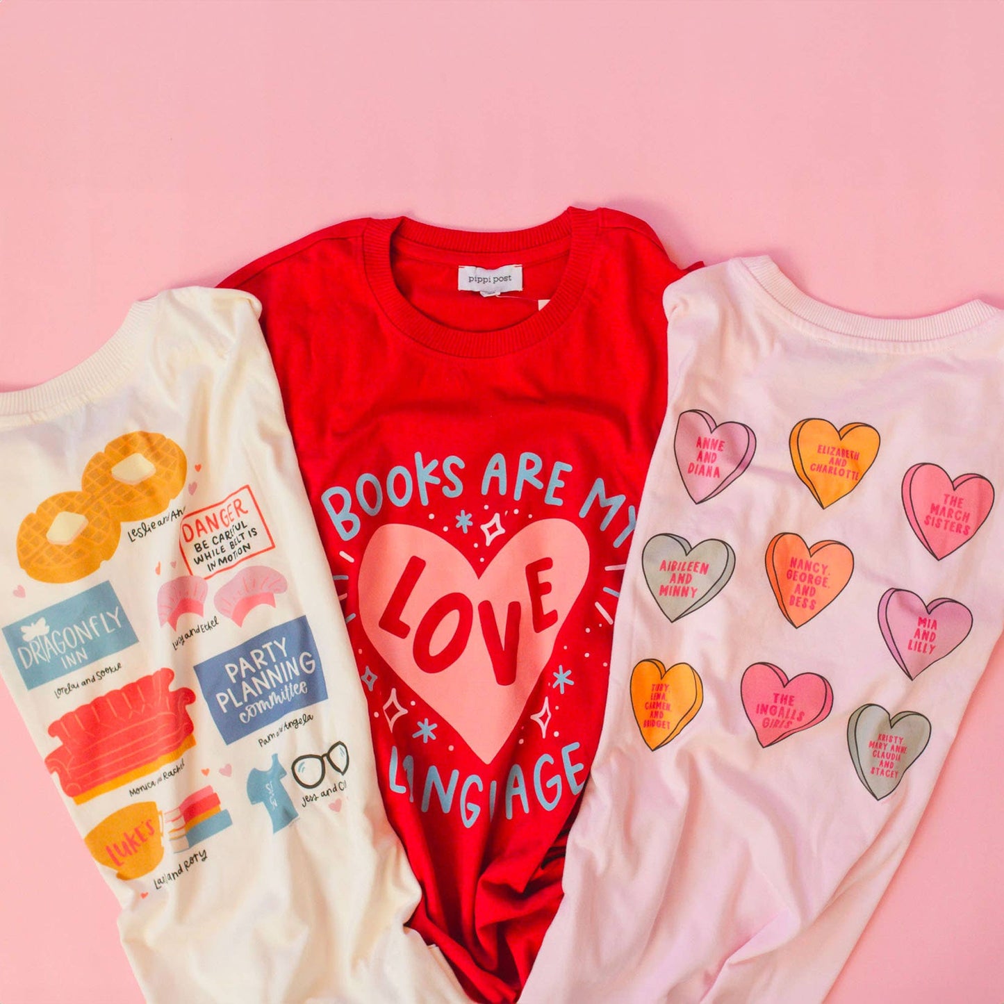 Pippi Post - Galentine's Day - Pippi Tee - Ivory