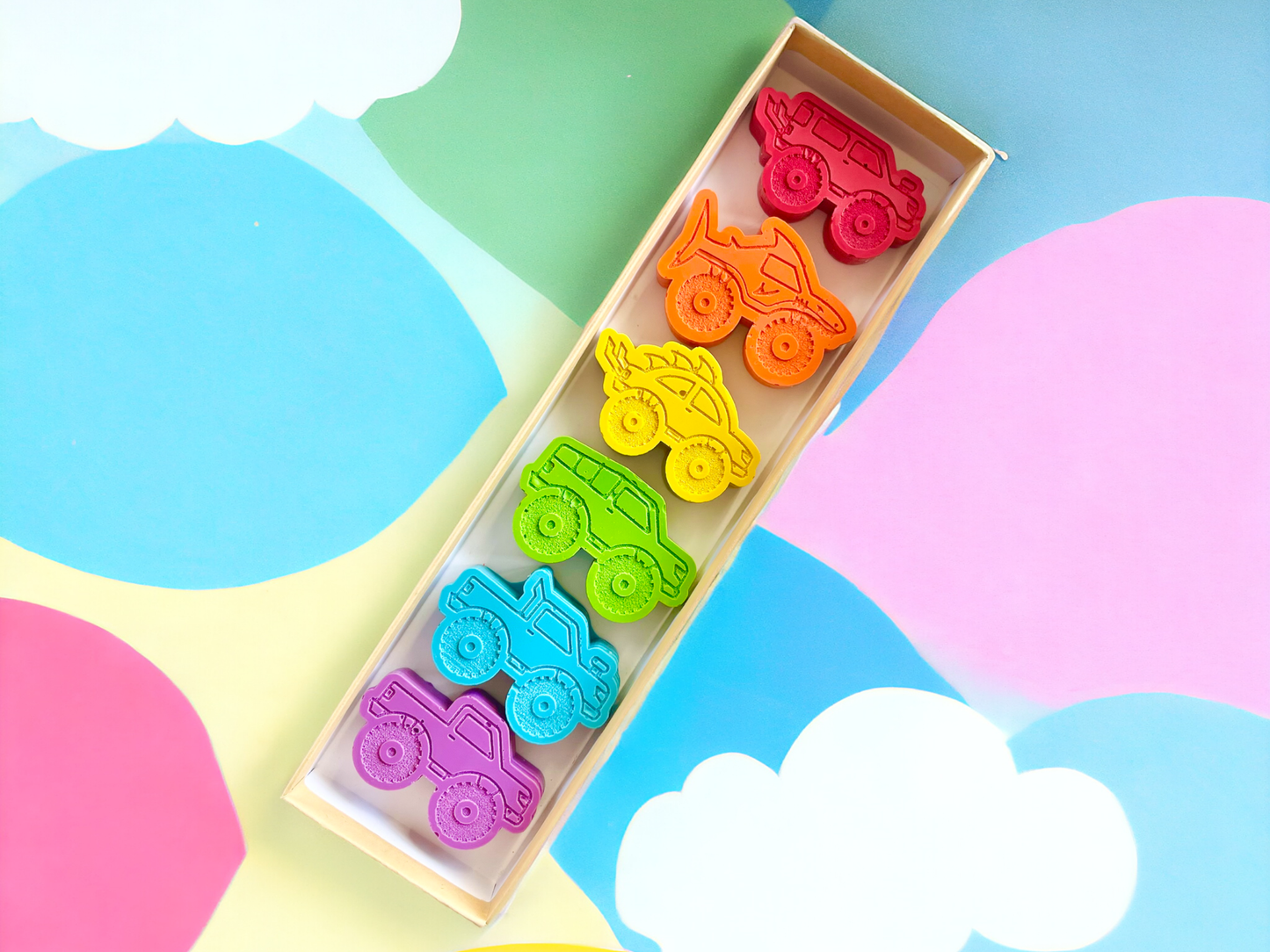 KagesKrayons - Monster Truck Crayons Gift Box