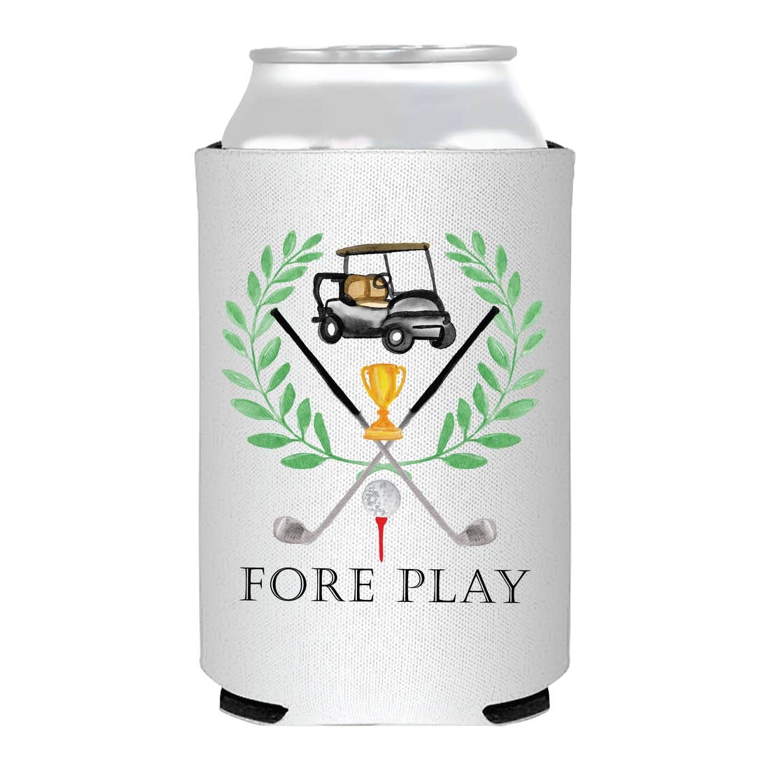 Sip Hip Hooray - Fore Play Golf Ball Masters Can Cooler- Masters