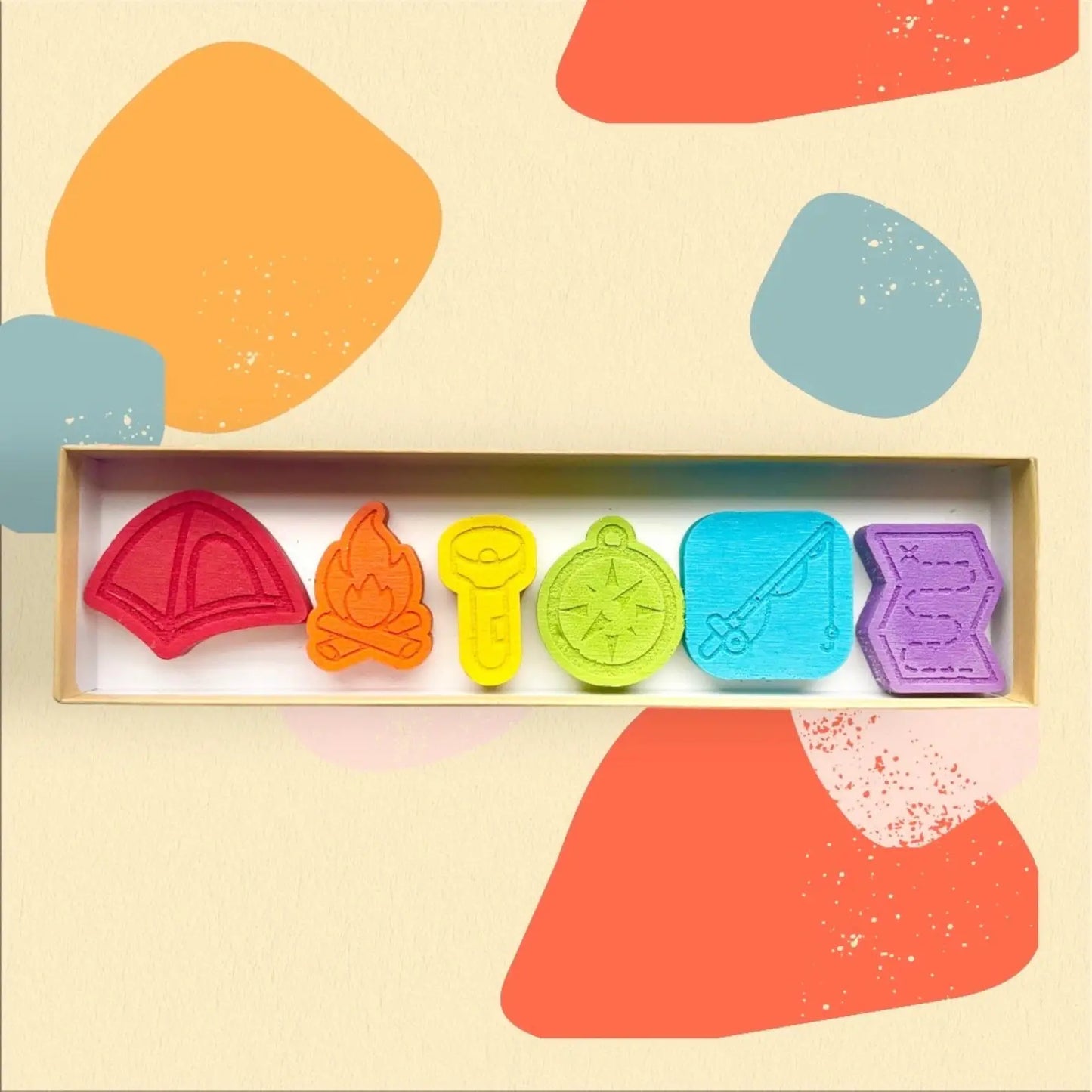 KagesKrayons - Camping Crayons Gift Box