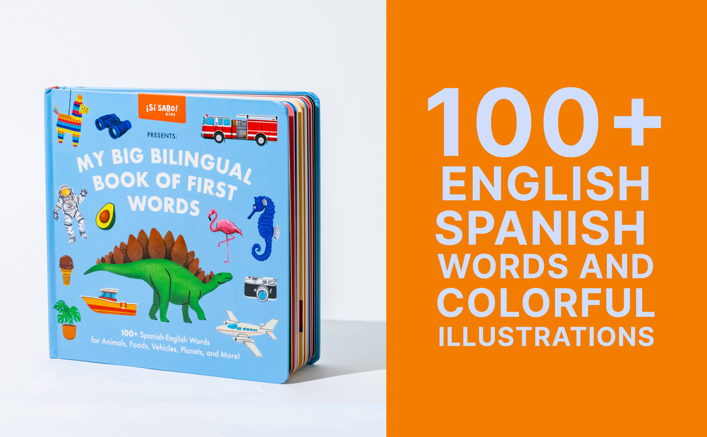 Blue Star Press - My Big Bilingual Book of First Words (English & Spanish)