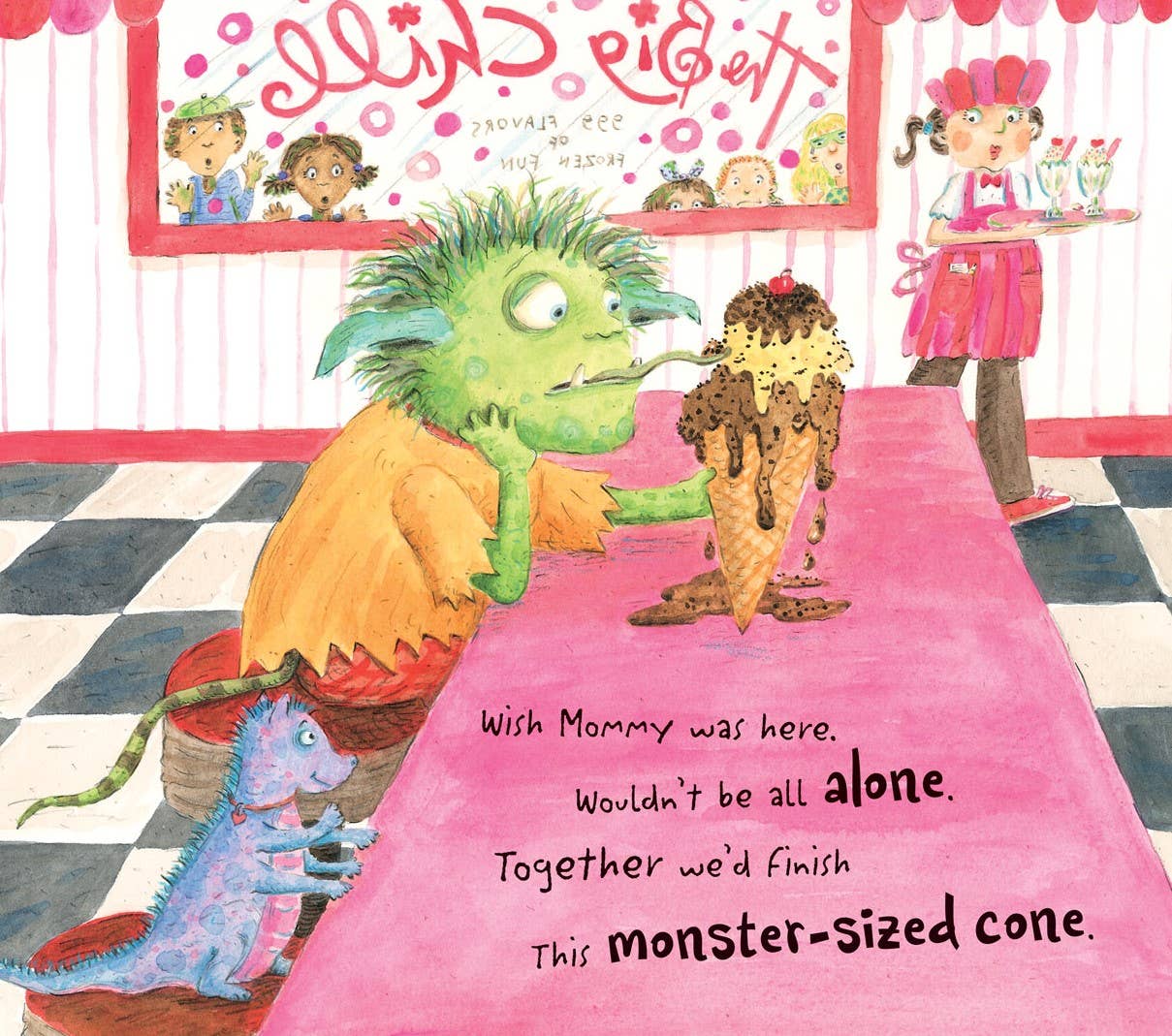 He's Been A Monster All Day picture book