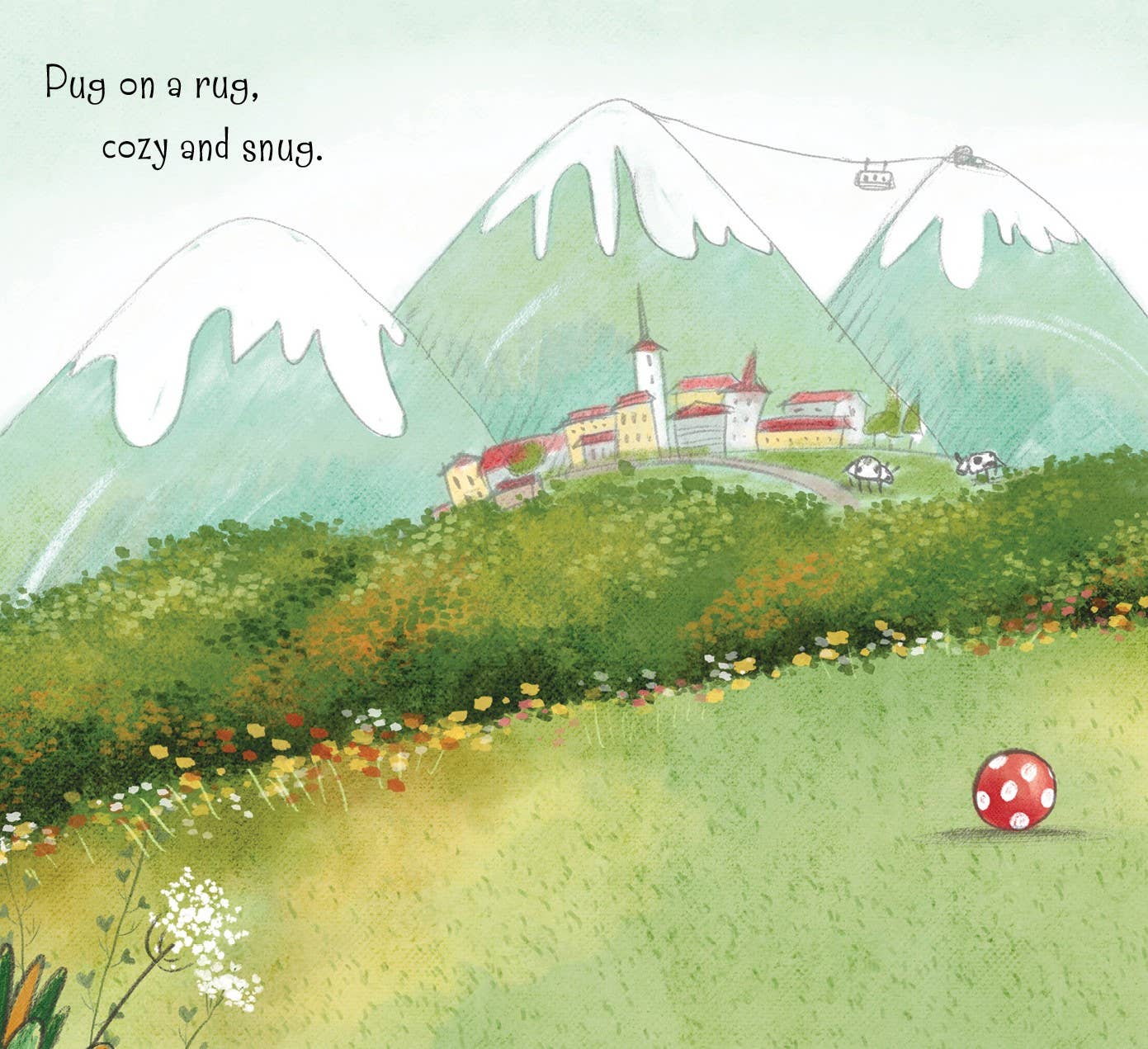 Bug on the Rug picture book