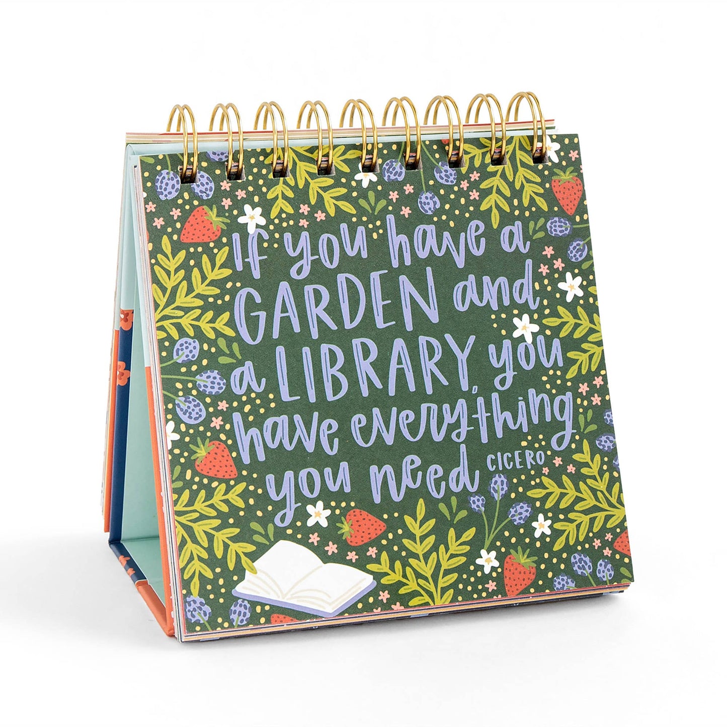 Pippi Post - 52 Weeks of Book Quotes - Desk Flip Calendar