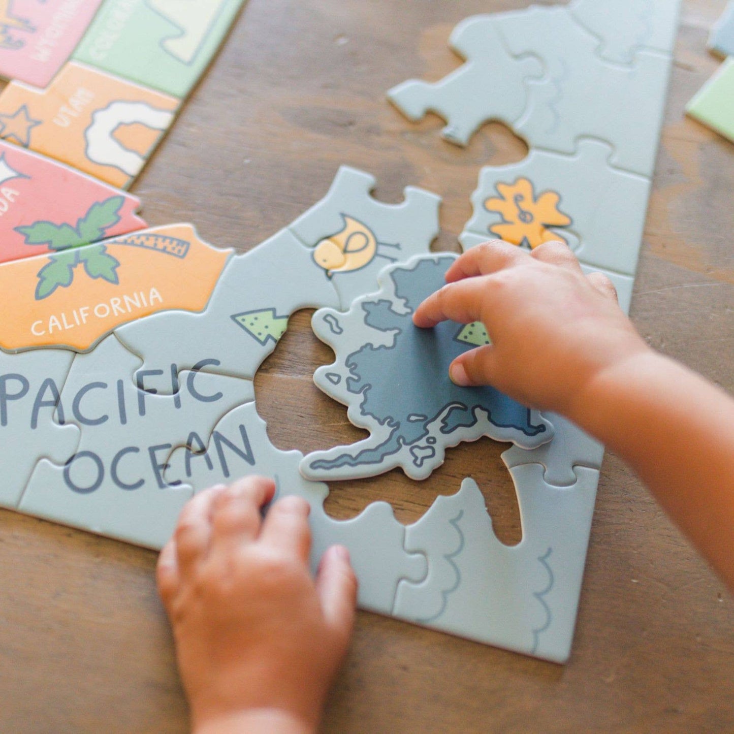 Pippi Post - USA - 110 Piece Educational Jigsaw Puzzle