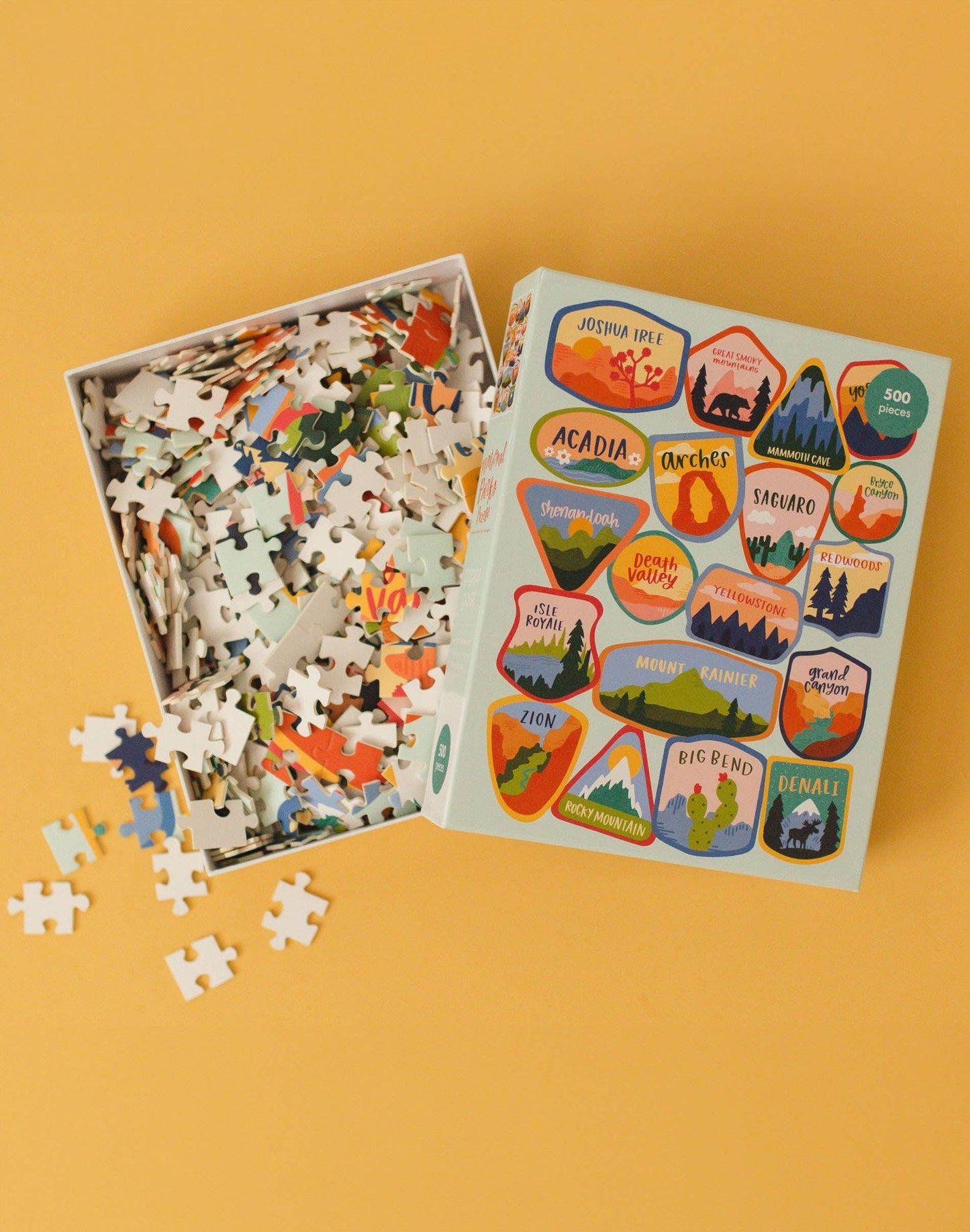 Pippi Post - National Parks - 500 Piece Jigsaw Puzzle