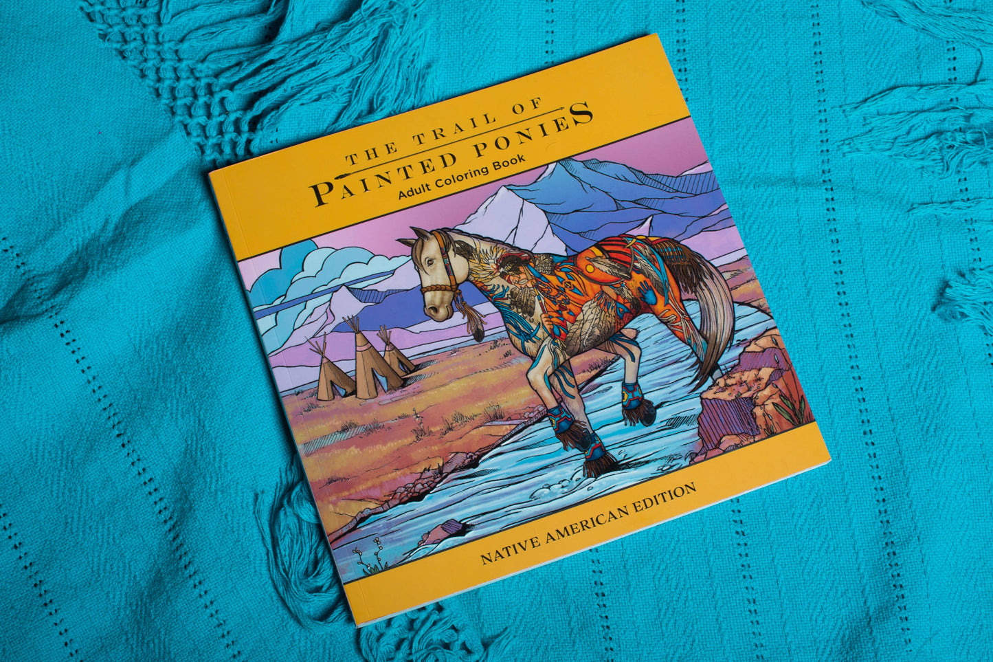 Blue Star Press - Trail of Painted Ponies Coloring Book