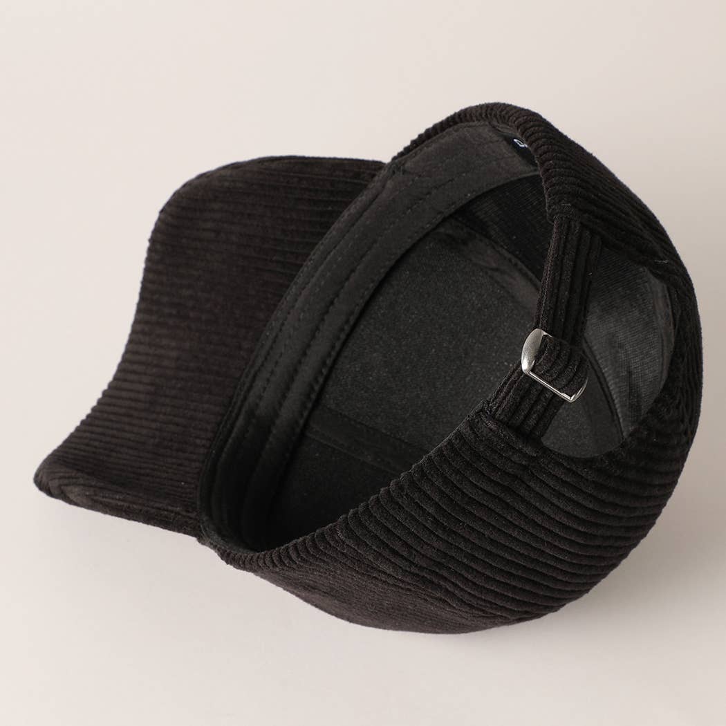 Fashion City - Howdy Darlin' Embroidery Patch Corduroy Cap