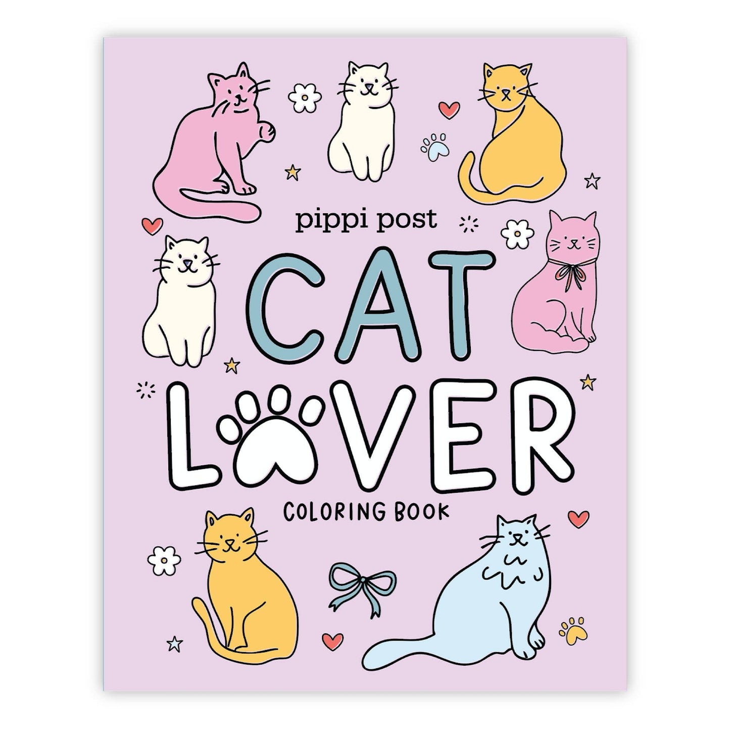Pippi Post - Cat Lover Coloring Book