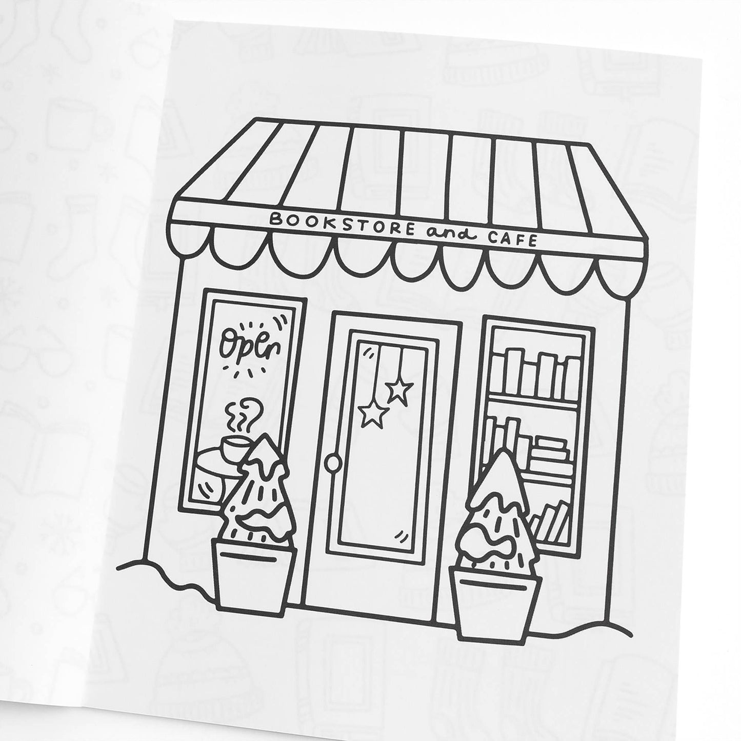Pippi Post - Merry Bookmas Holiday Coloring Book