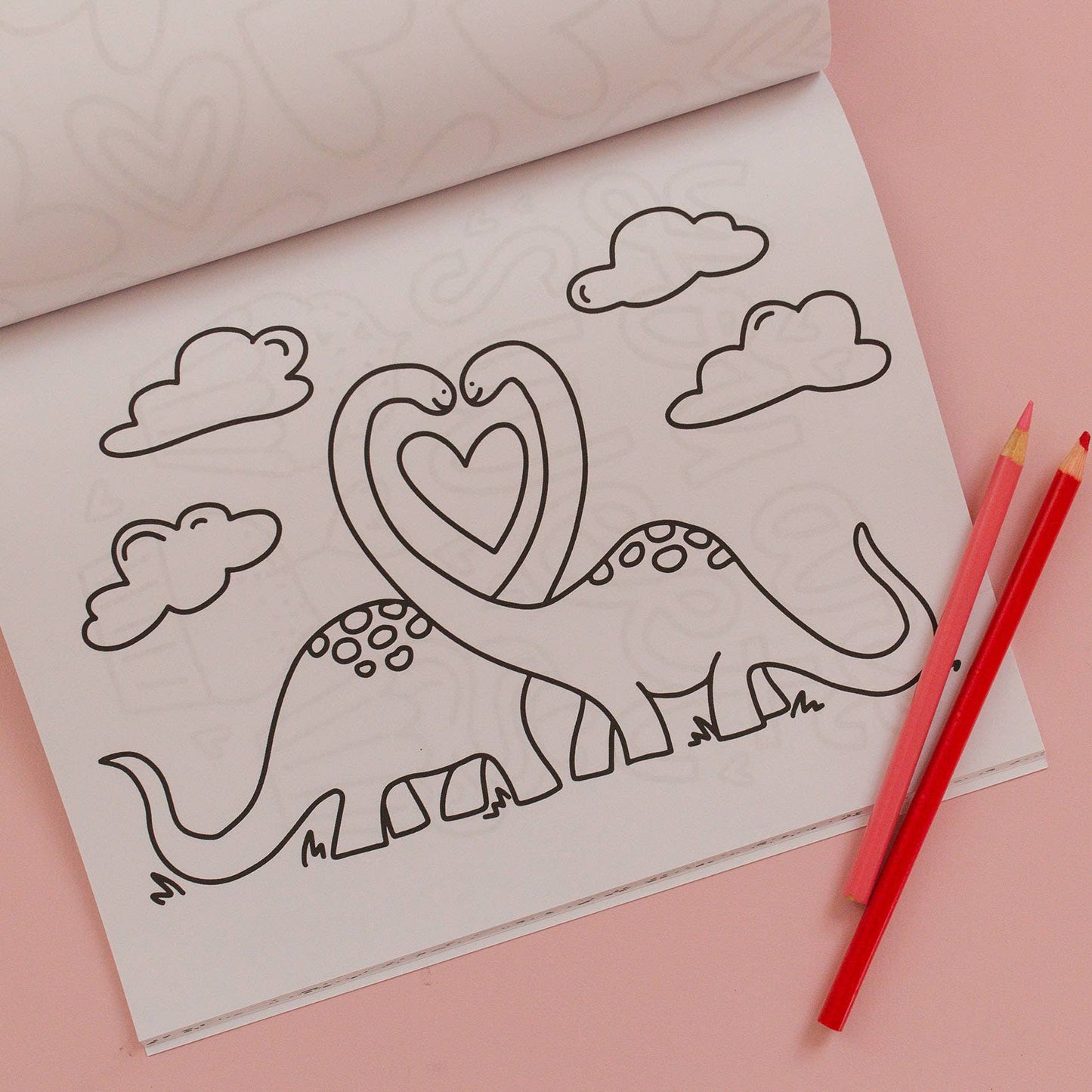 Pippi Post - Be My Valentine Coloring Book