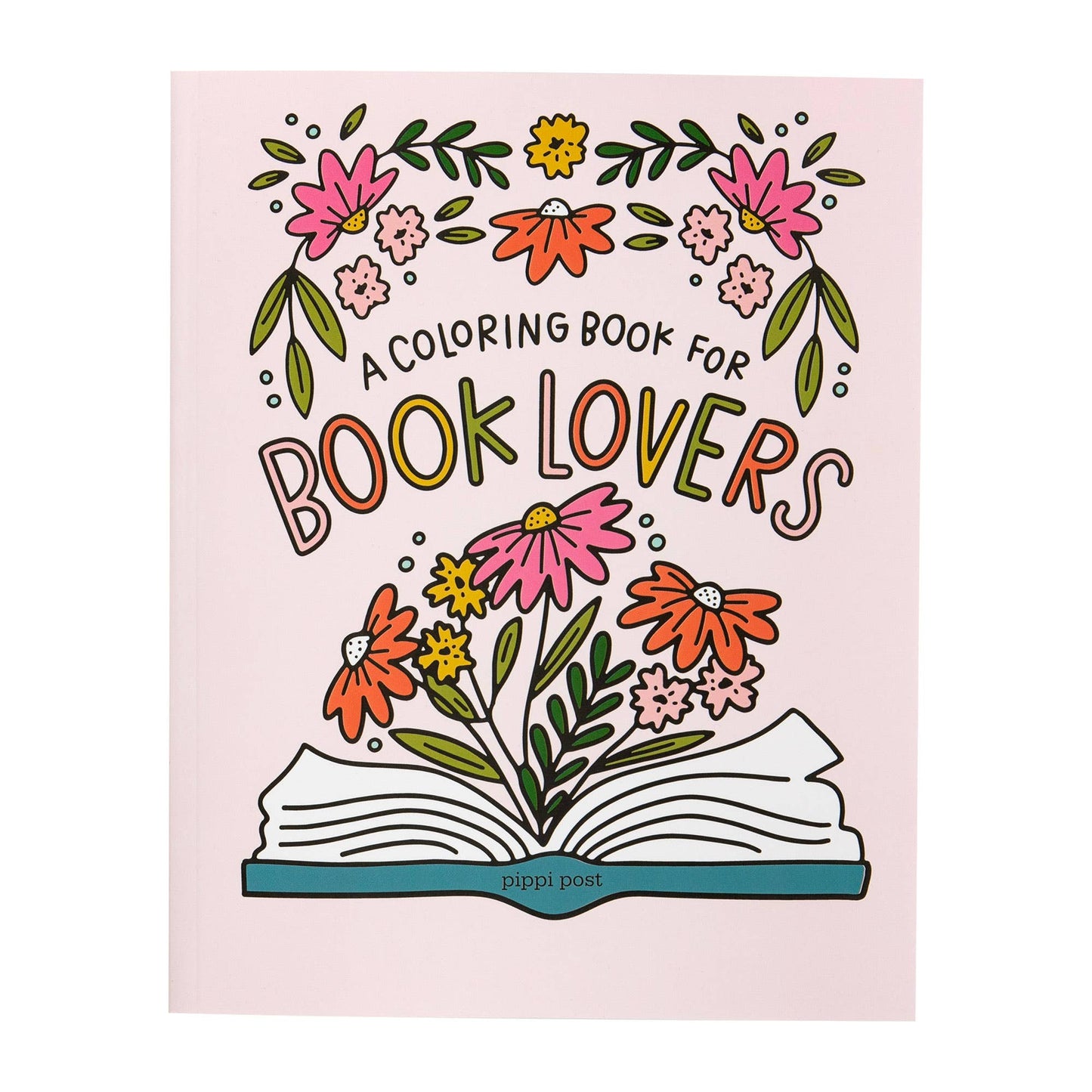 Pippi Post - Book Lover Coloring Book