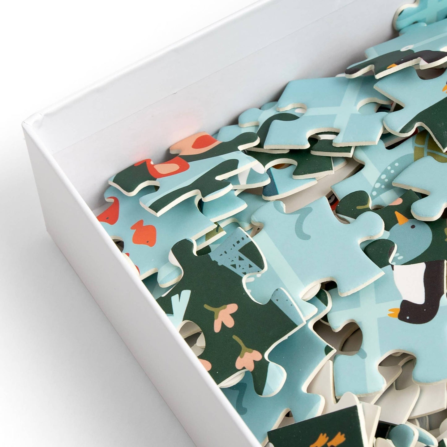 Pippi Post - Map of the World - 300 Piece Jigsaw Puzzle