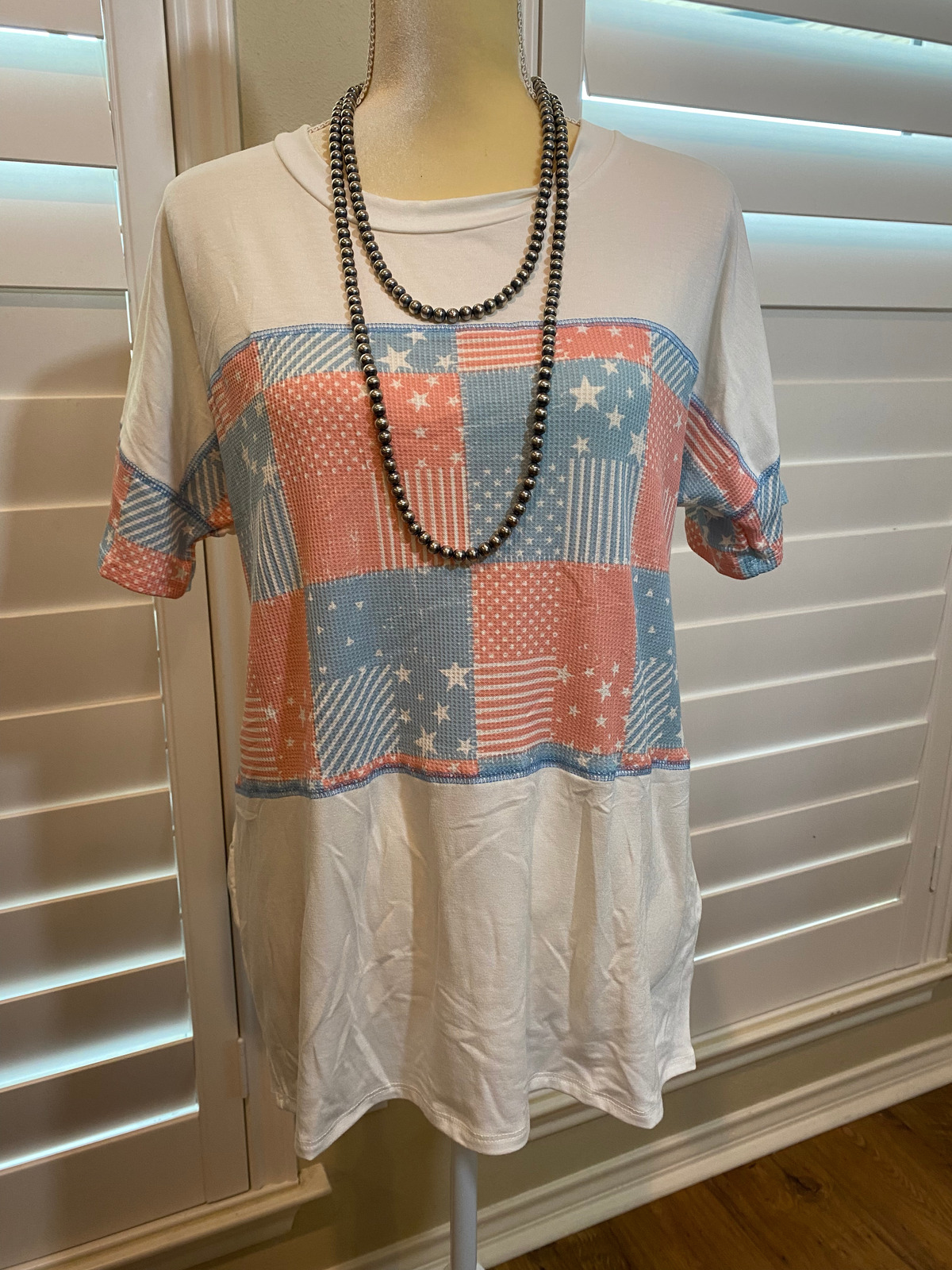 Red, White and Blue Tee