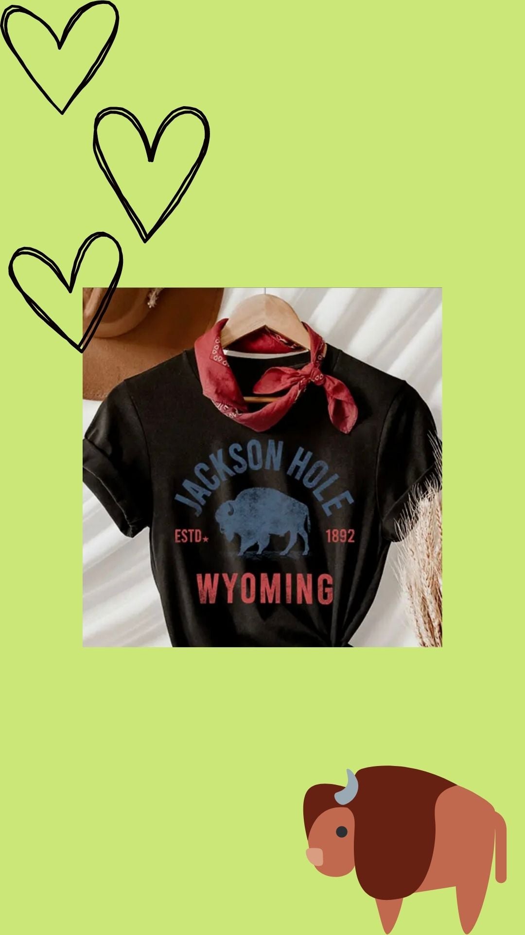 Jackson Hole Wyoming Tee