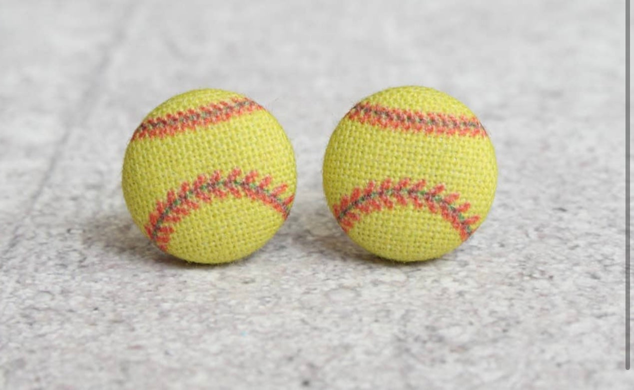 Pre Order Soft Ball Earrings
