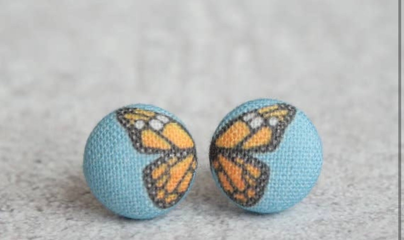 Pre Order Monarch Butterfly Earrings