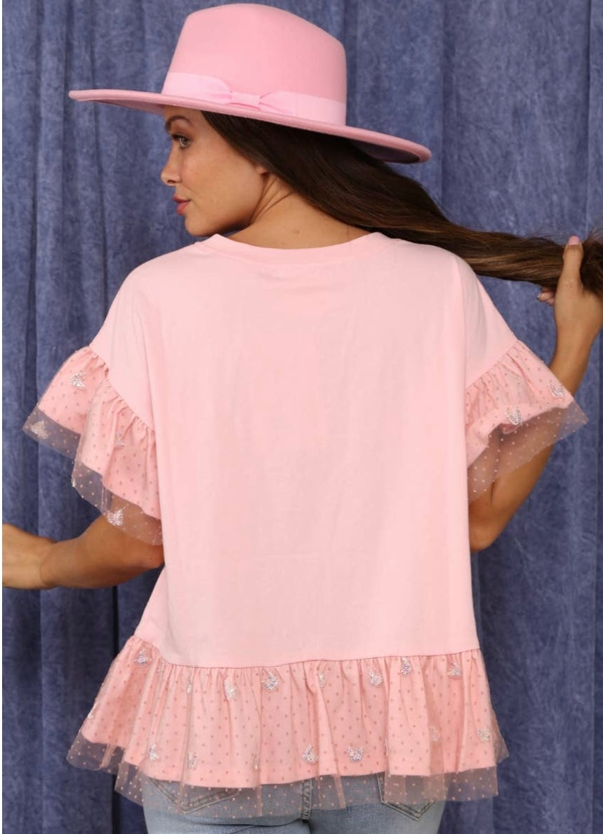 Shimmer and Shine ✨ Pink Tool Top