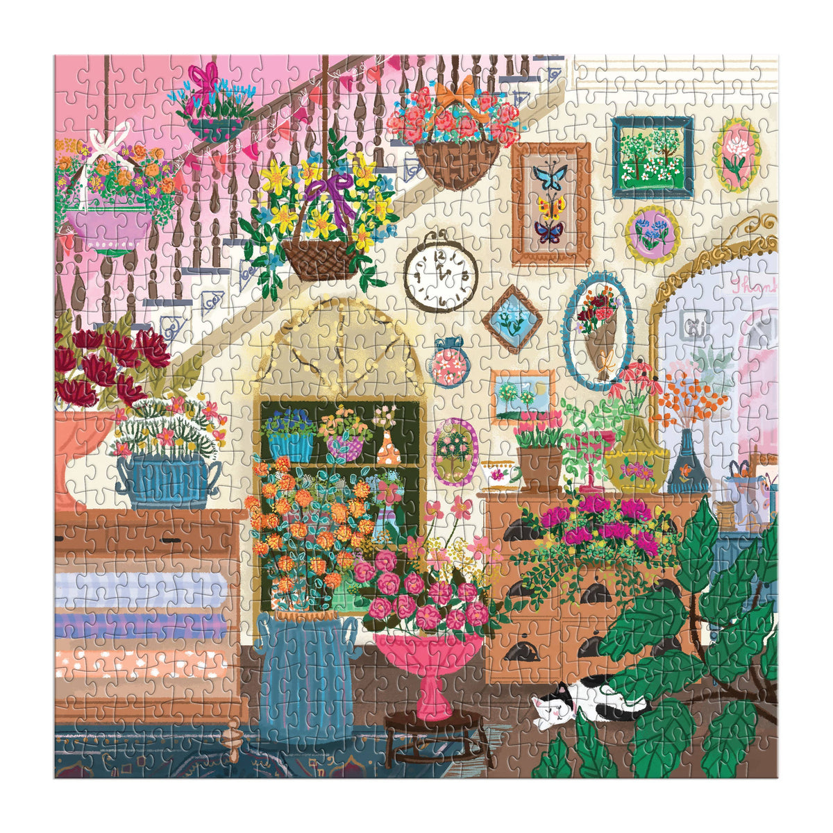 Chronicle Books - Joy Laforme Flower Shop 500 Piece House Puzzle