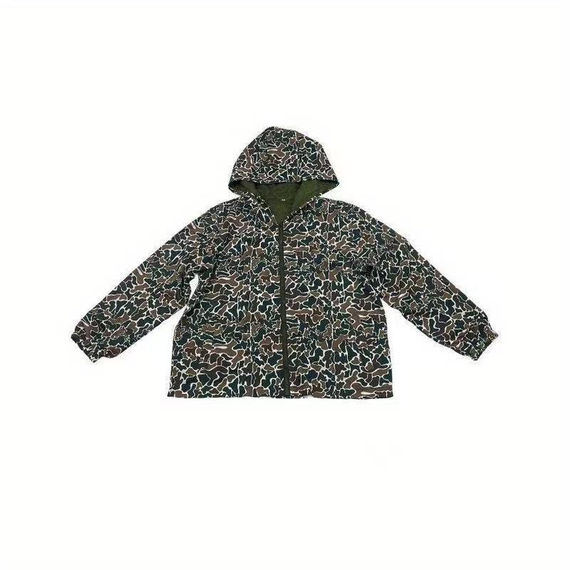 Rosa Clothing - Outdoor Hunting camo windbreaker lightweight jacket