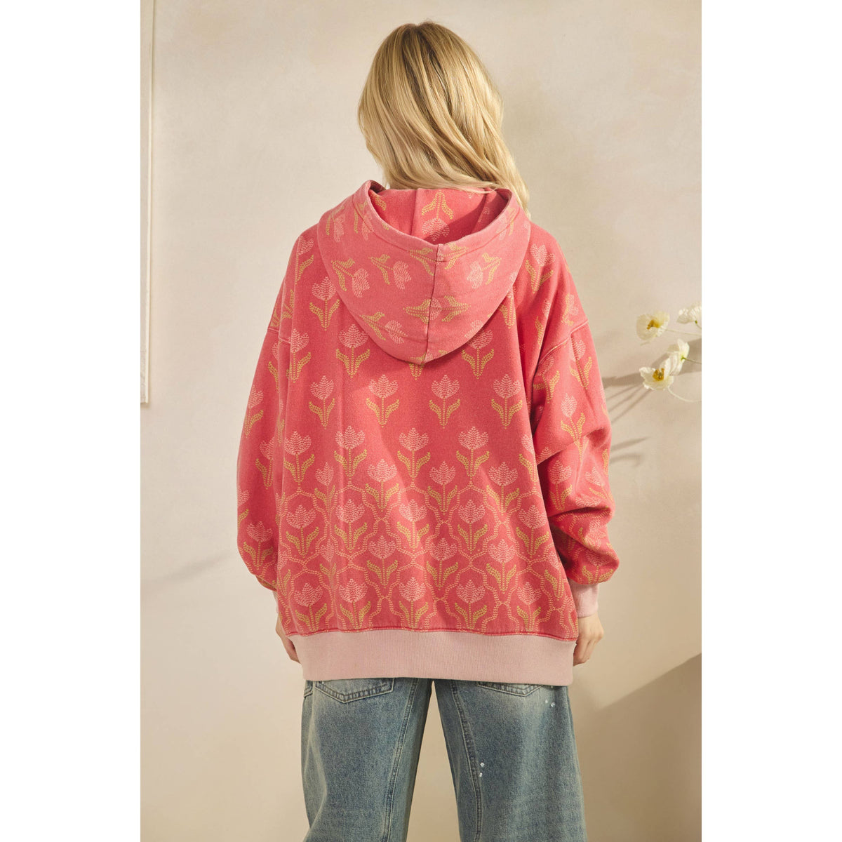 Veveret - Printed Fleece Hoodie