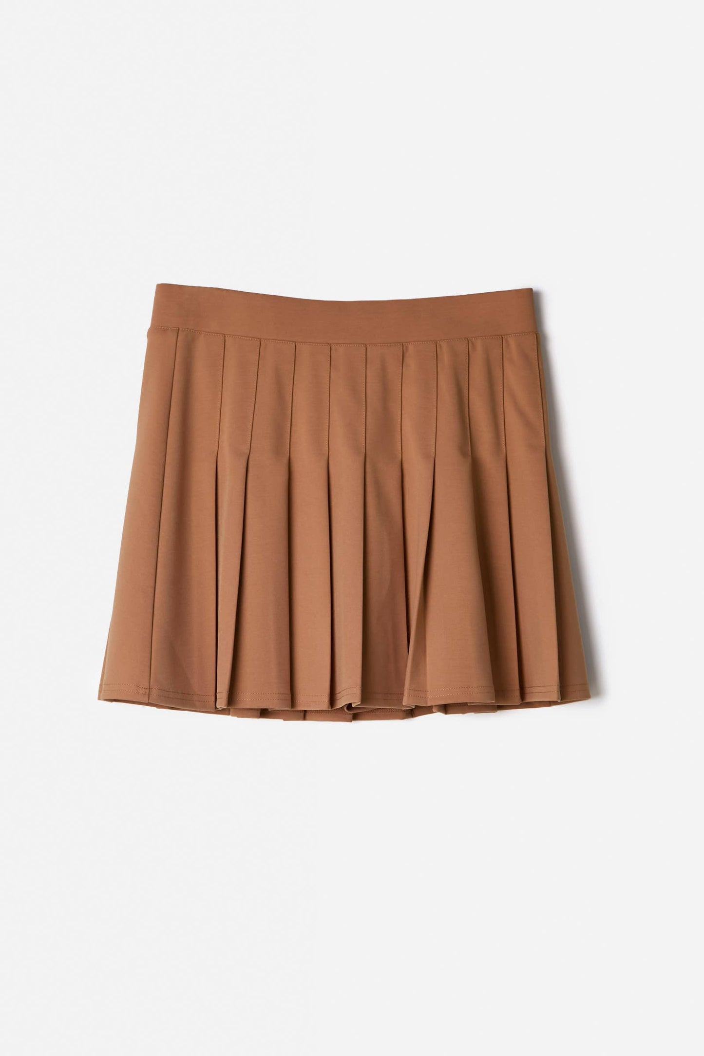 Stretch Fabric Pleated Skort - Preorders