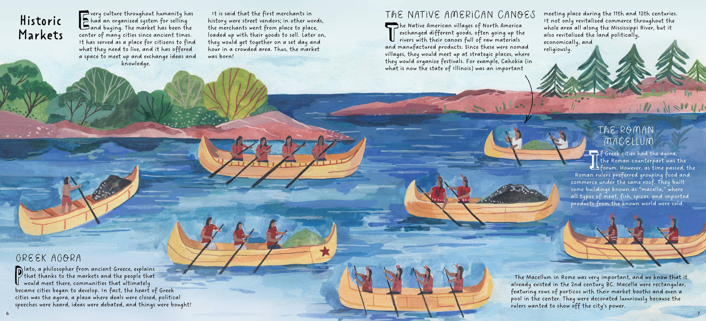 Bushel & Peck Books - Markets: A World to Discover (Children's Book)