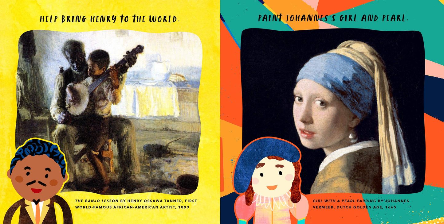 Bushel & Peck Books - Watch Me Paint! (Color-Changing Bath Children's Book)