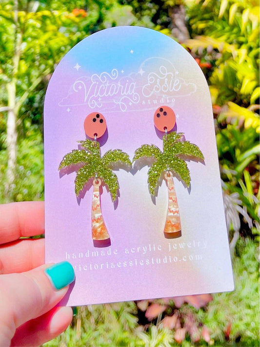 Victoria Essie Studio - Coconut Tree Earrings