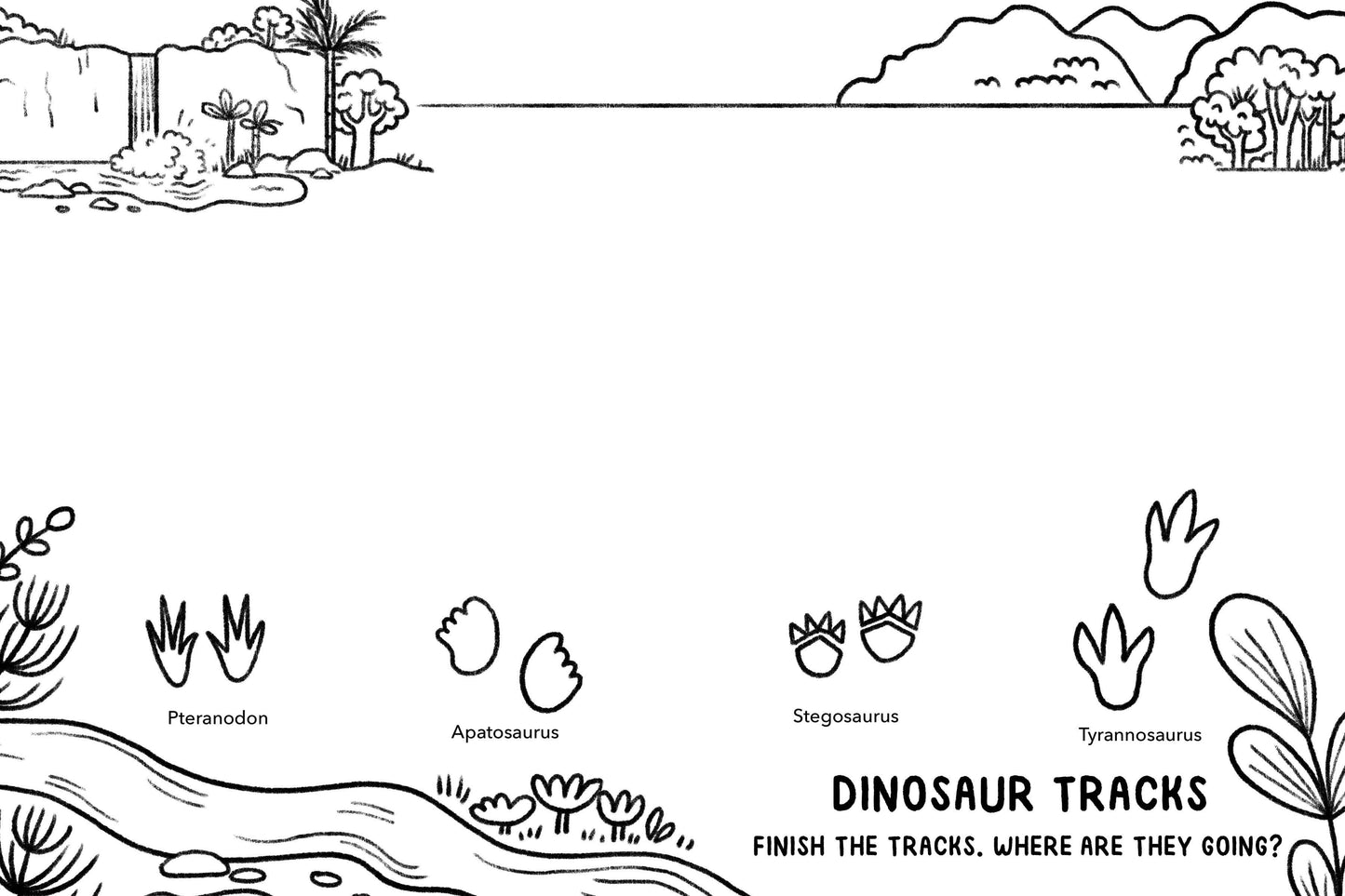 Bushel & Peck Books - Mini Doodles: Let's Draw Dinosaurs