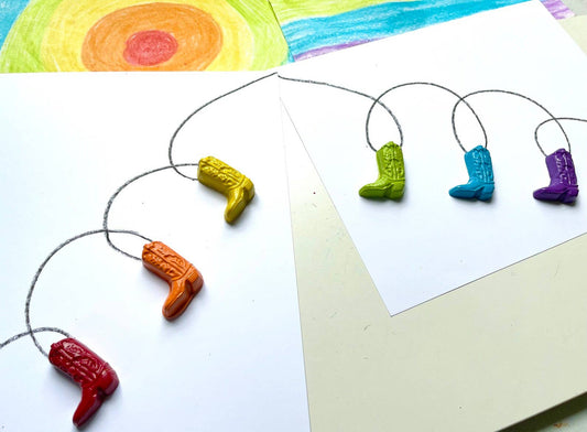 KagesKrayons - Cowboy Boot Crayons Gift Box