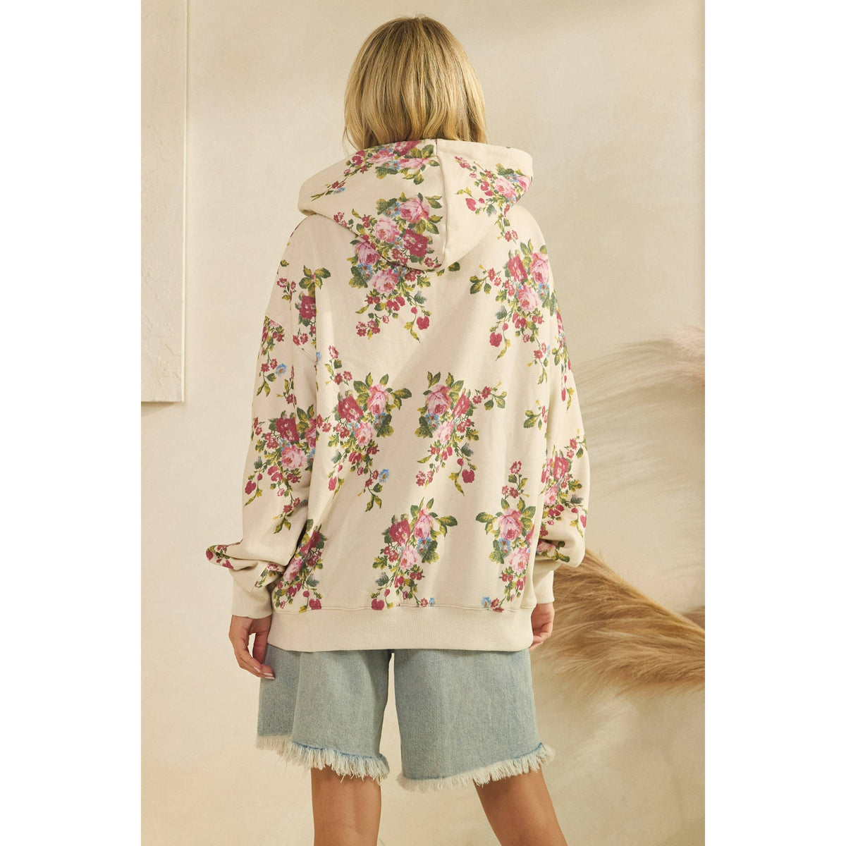 Veveret - Printed Fleece Hoodie