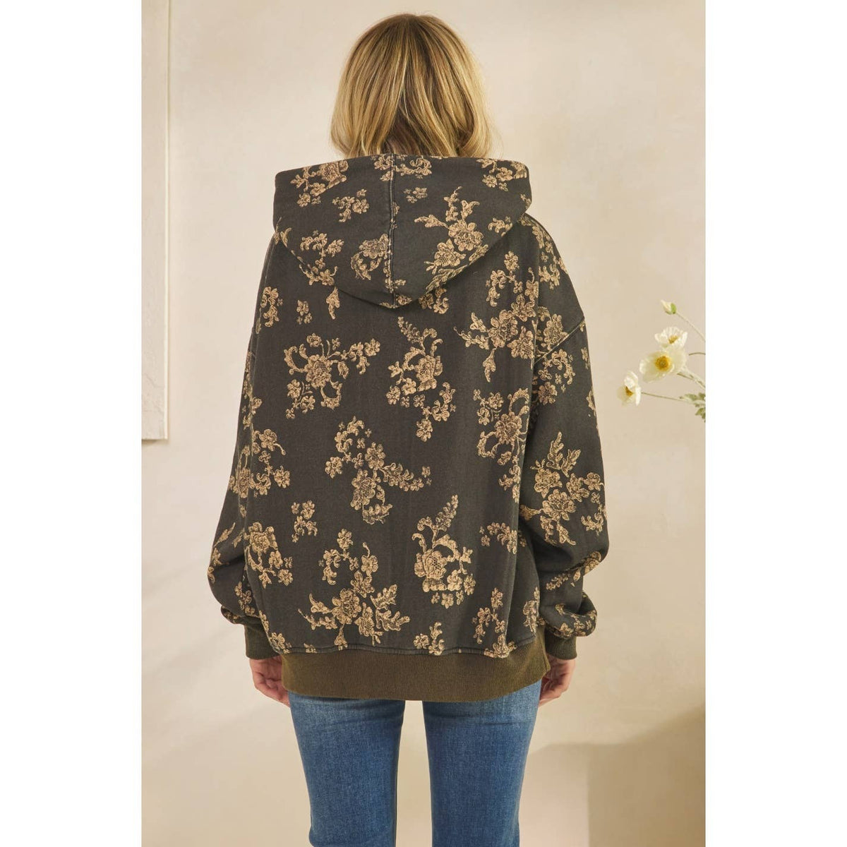 Veveret - Printed Fleece Hoodie