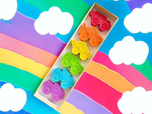 KagesKrayons - Monster Truck Crayons Gift Box