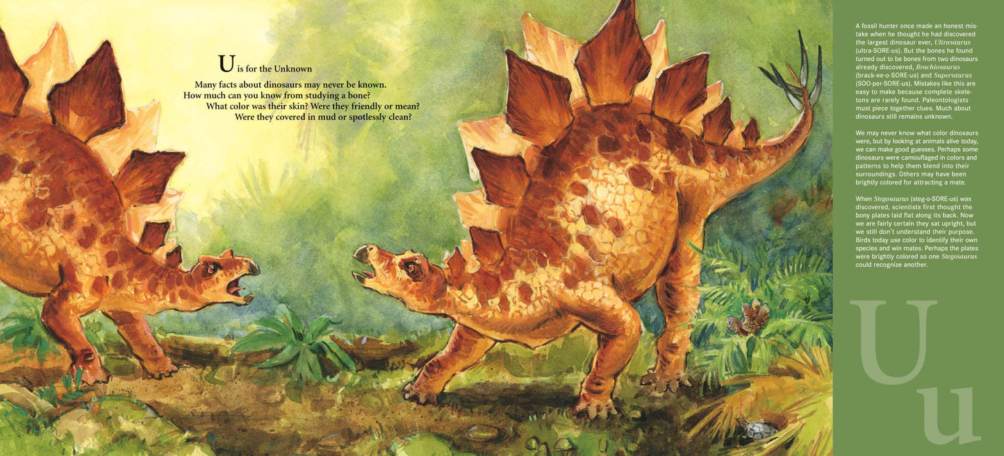 D is for Dinosaur picture book: A Prehistoric Alphabet