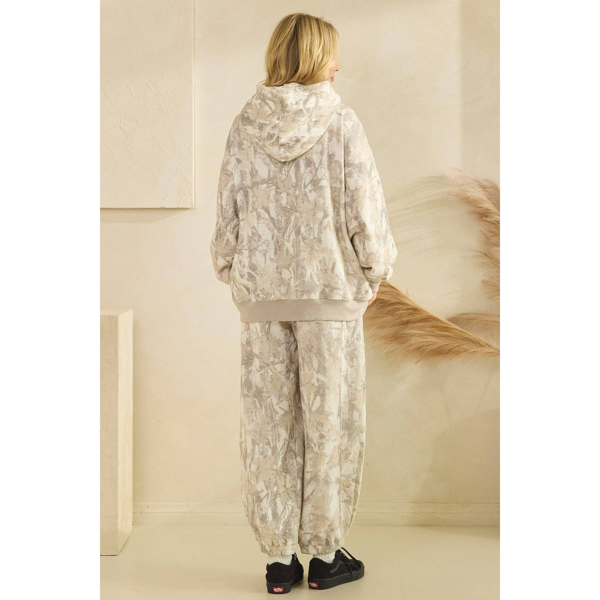 Veveret - Printed Fleece Hoodie