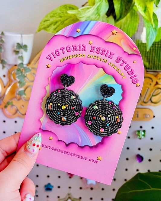 Victoria Essie Studio - Solar System Map Earrings