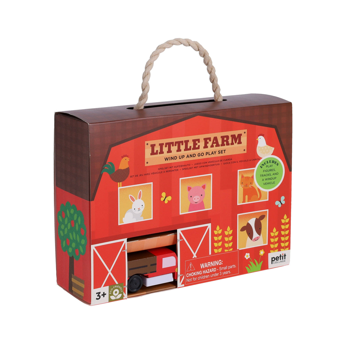 Chronicle Books - Little Farm Wind Up and Go Playset