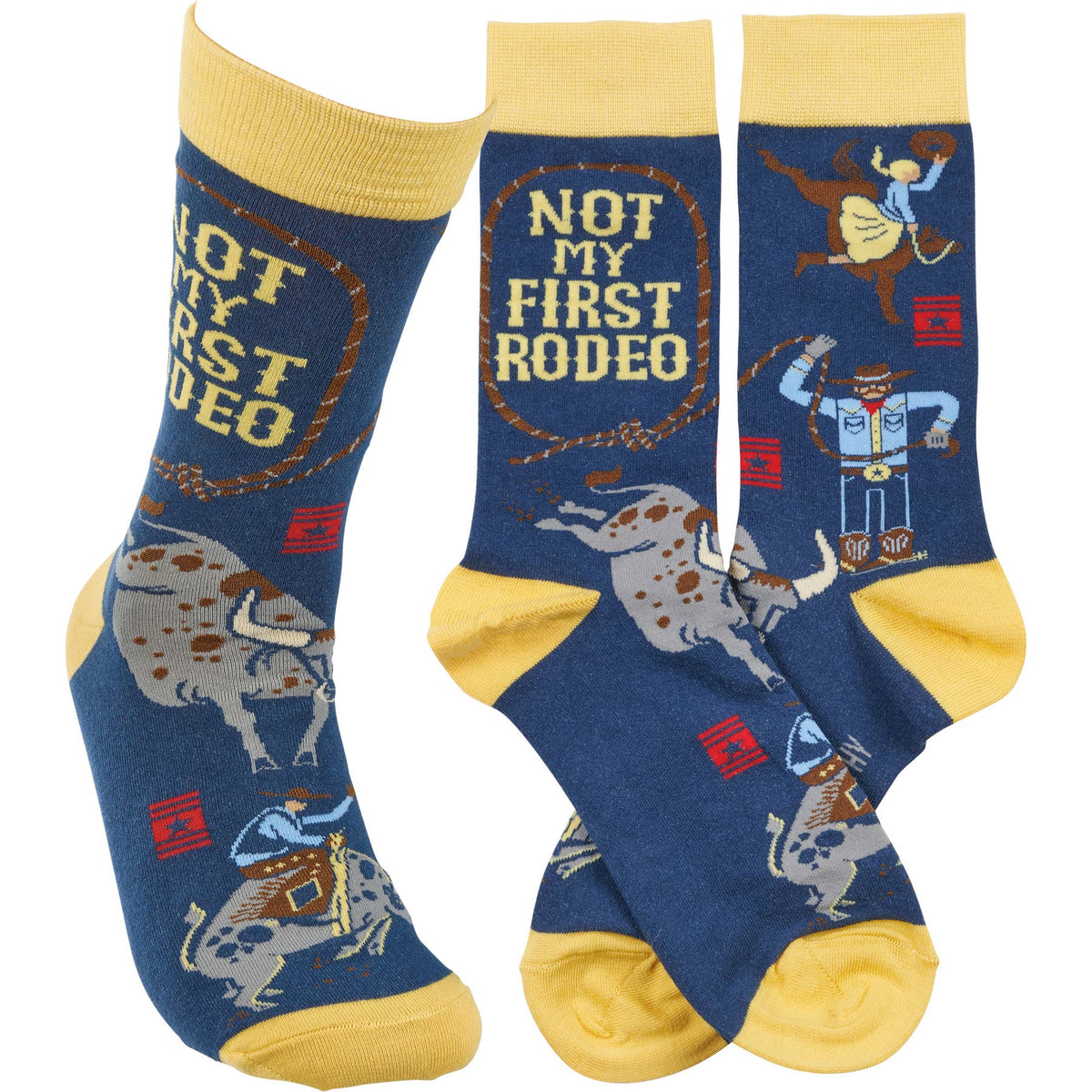 Primitives by Kathy - Not My First Rodeo Socks