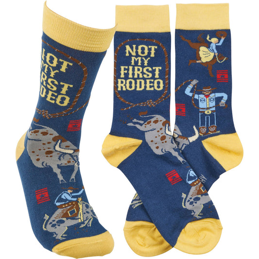 Primitives by Kathy - Not My First Rodeo Socks