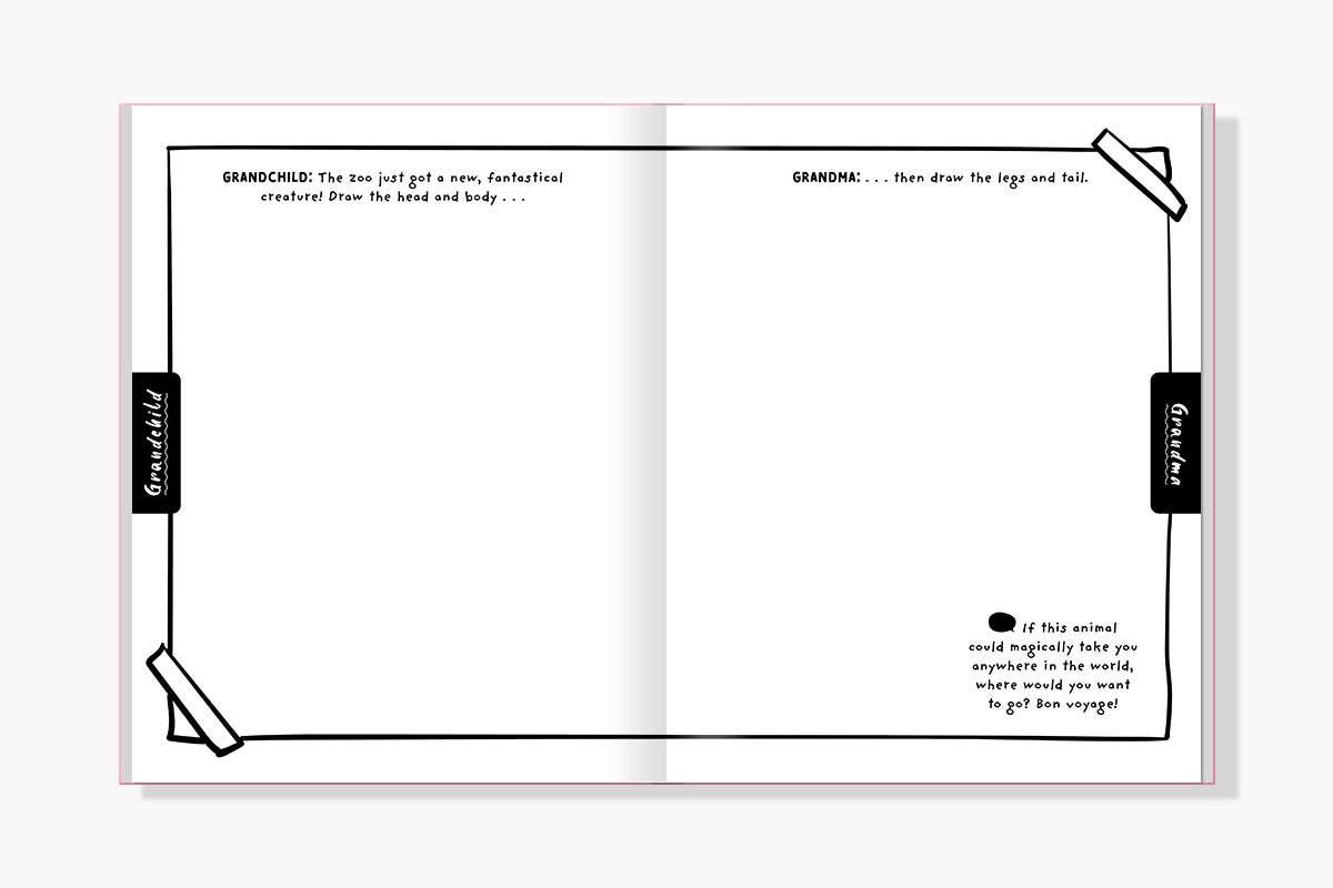 Bushel & Peck Books - Draw With Grandma! (Kids Doodle Coloring Book)