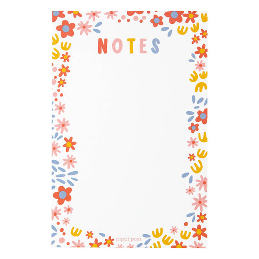 Pippi Post - Floral Notes Notepad