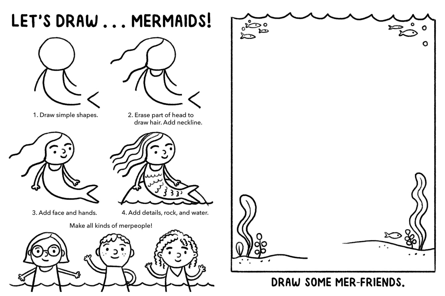 Bushel & Peck Books - Mini Doodles: Let's Draw Magical Creatures