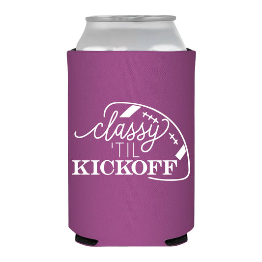 Sip Hip Hooray - Classy Til Kickoff Purple Can Cooler -Sports