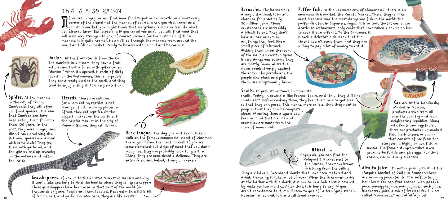Bushel & Peck Books - Markets: A World to Discover (Children's Book)