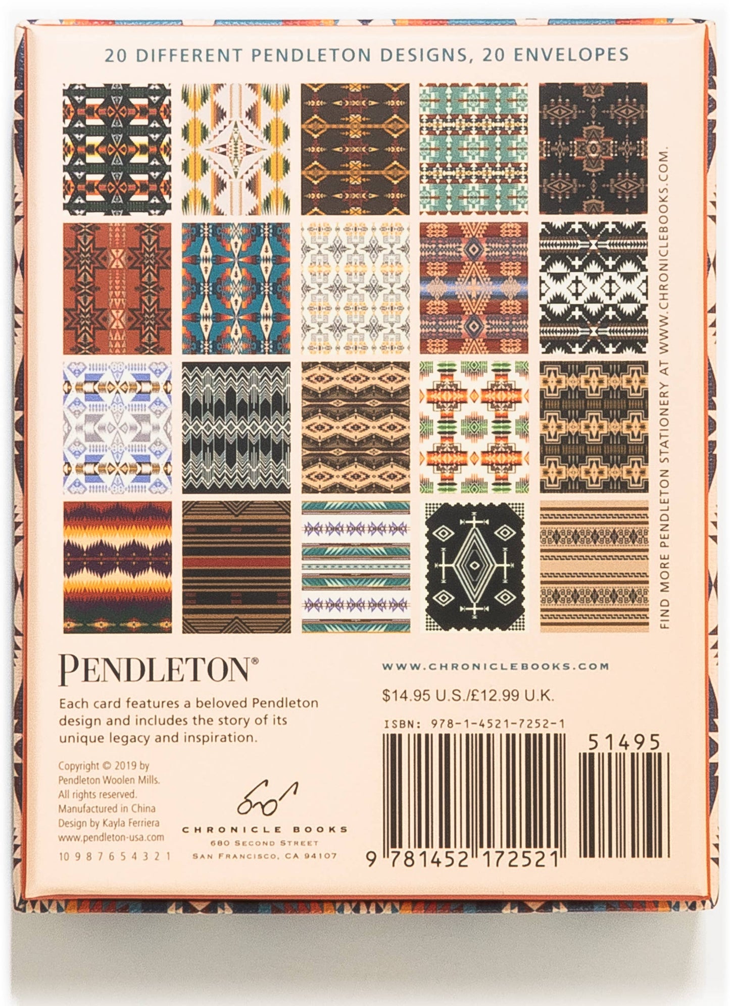 Chronicle Books - The Art of Pendleton Notes