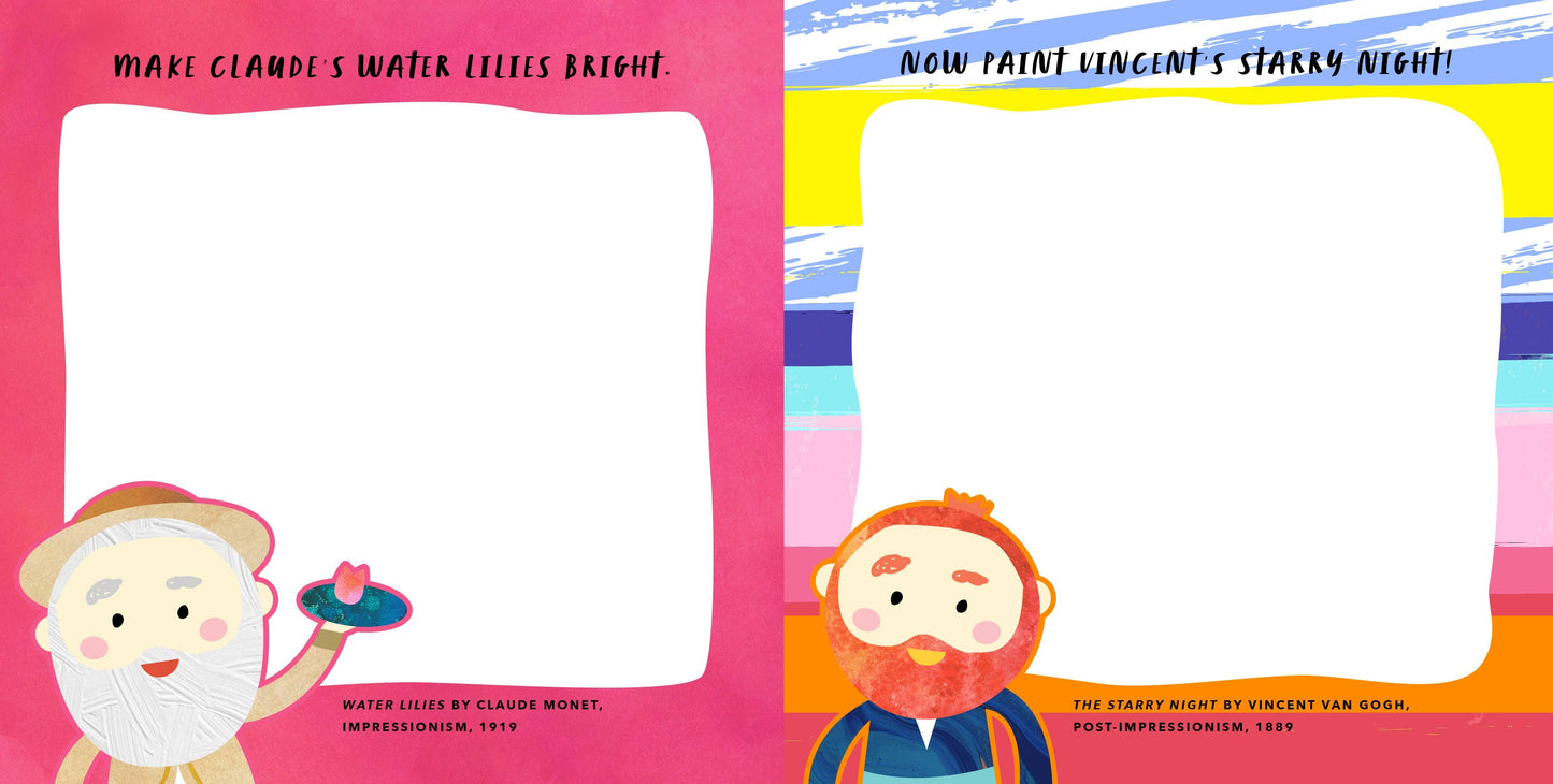 Bushel & Peck Books - Watch Me Paint! (Color-Changing Bath Children's Book)