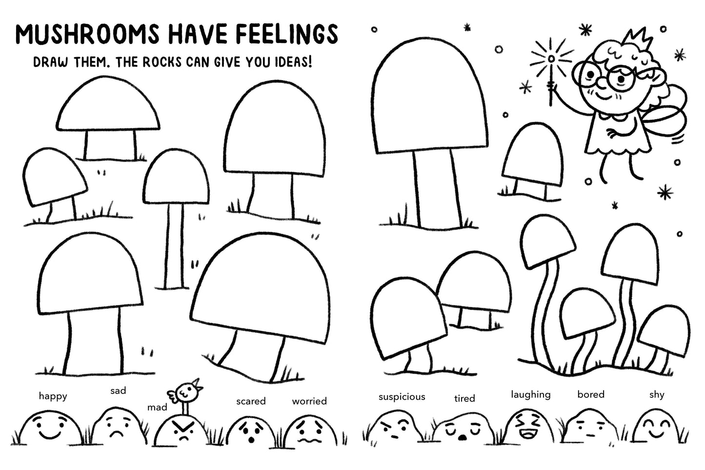 Bushel & Peck Books - Mini Doodles: Let's Draw Magical Creatures