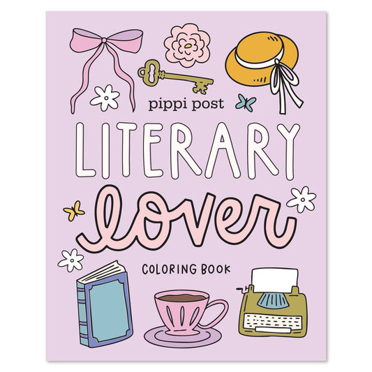 Pippi Post - Literary Lover Coloring Book