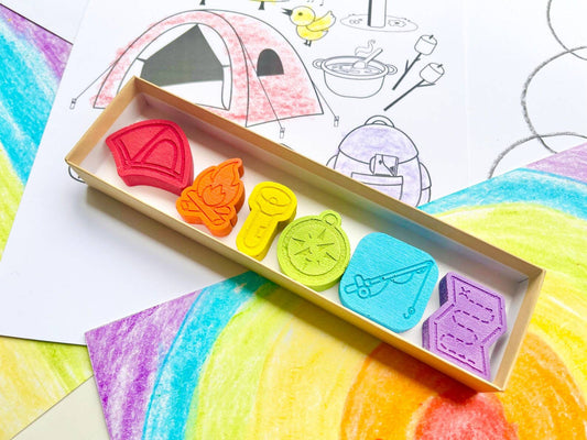 KagesKrayons - Camping Crayons Gift Box